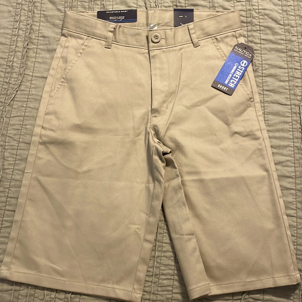 Nautica boys school uniform shorts au3 12 regular. NEW WITH TAGS